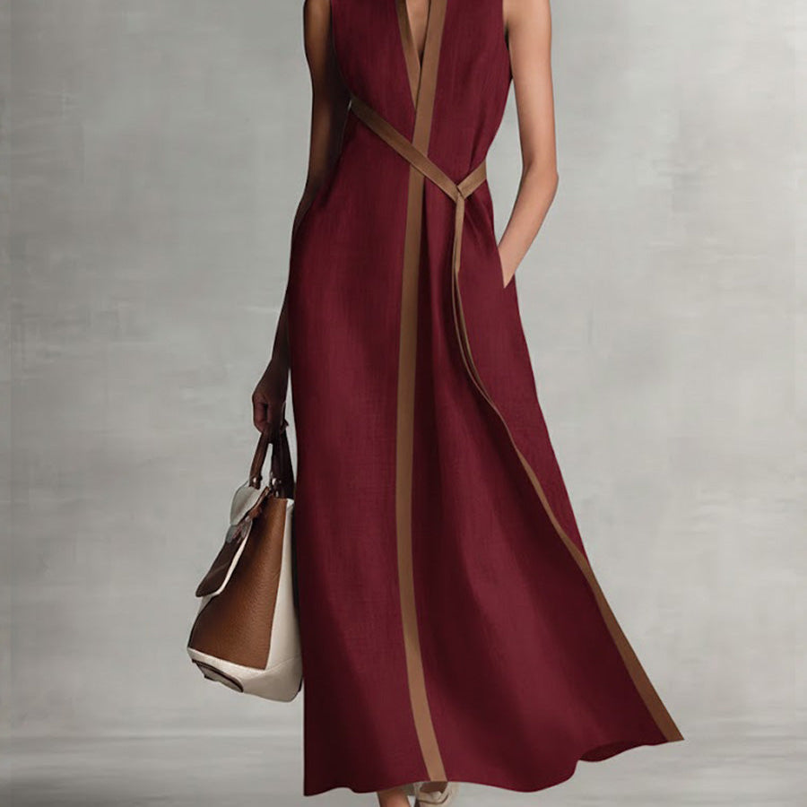 Elira | Haljina od lanenog materijala