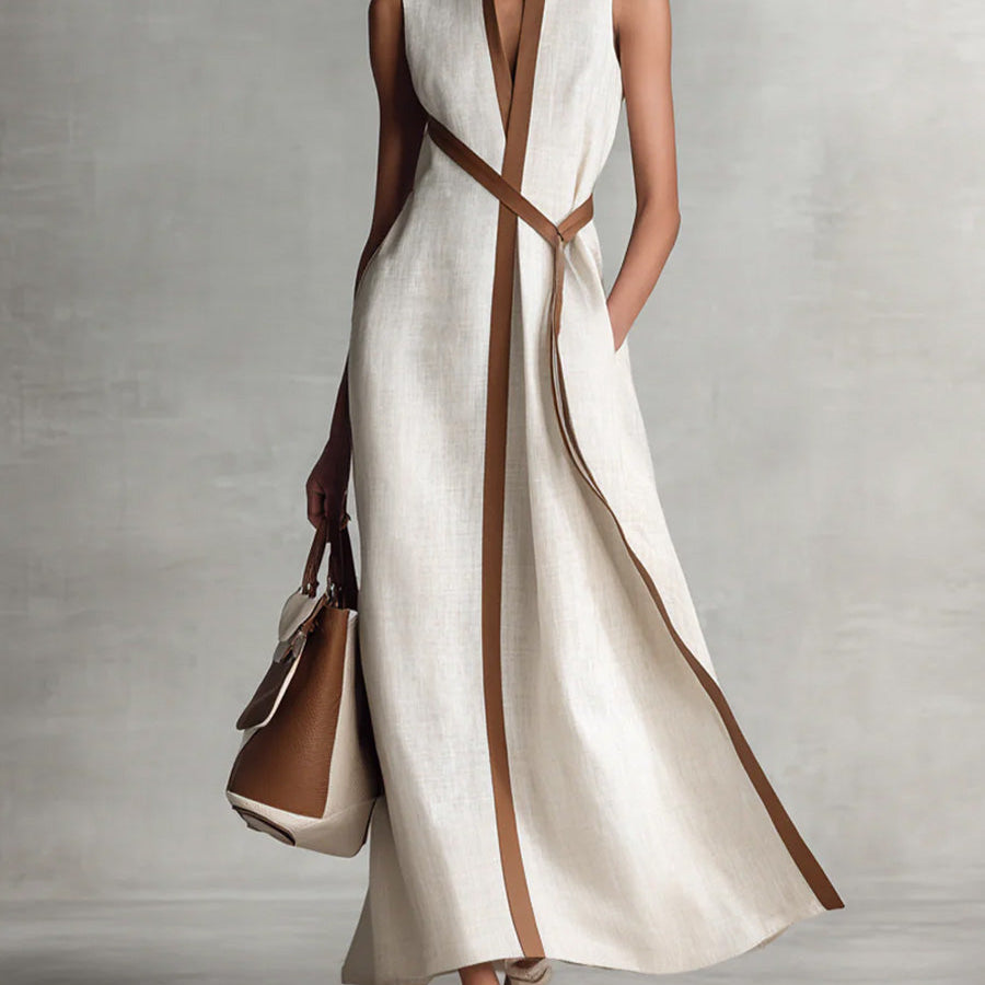 Elira | Haljina od lanenog materijala