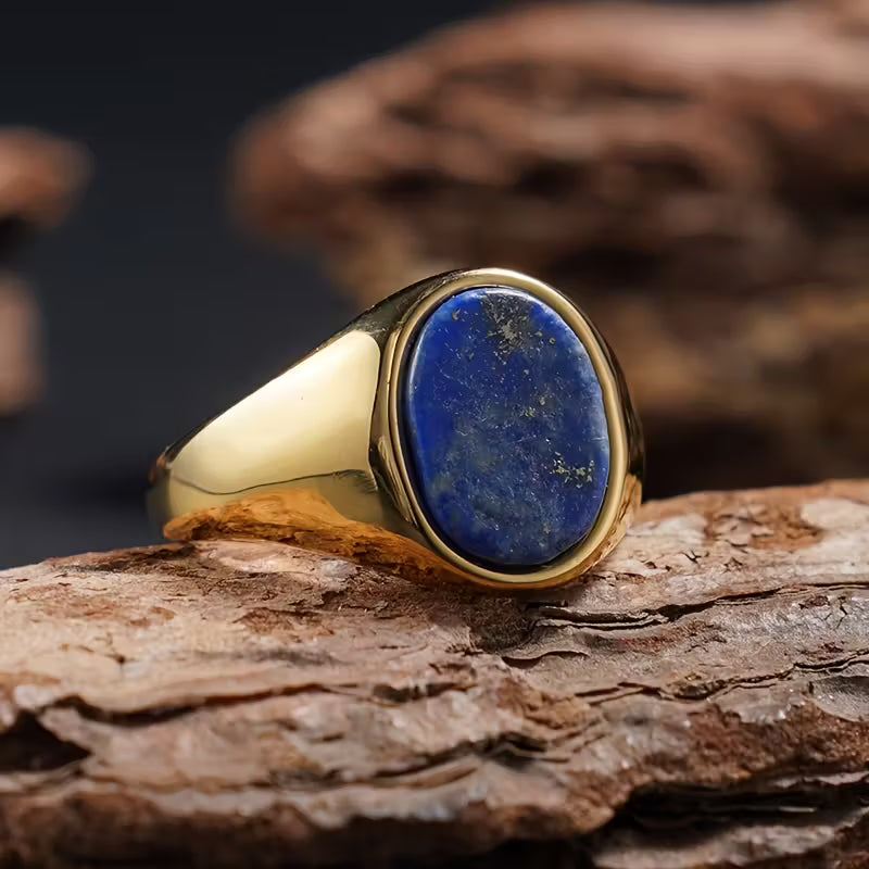 Prsten sa prirodnim kamenjem tigrovo oko