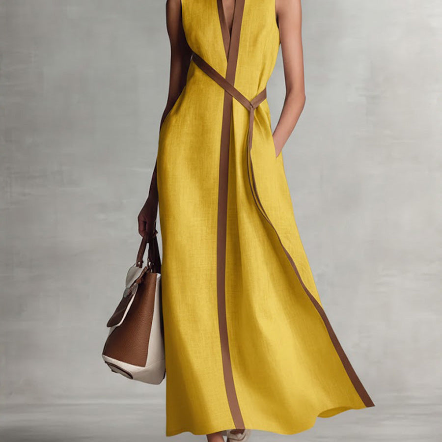 Elira | Haljina od lanenog materijala