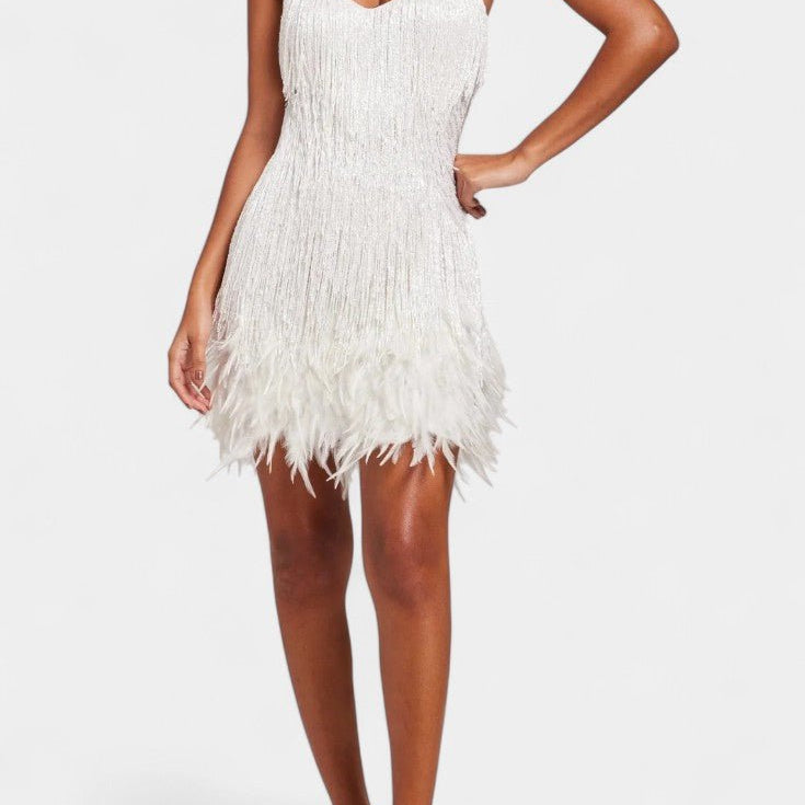 Adena Mini Perje Haljina™ | Stilizirana