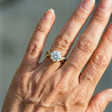 Vintage pletenica od zlata sa cirkonijom