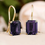 Naušnice Mila sa Smaragdom