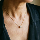 Zlatna ogrlica s dijamantima