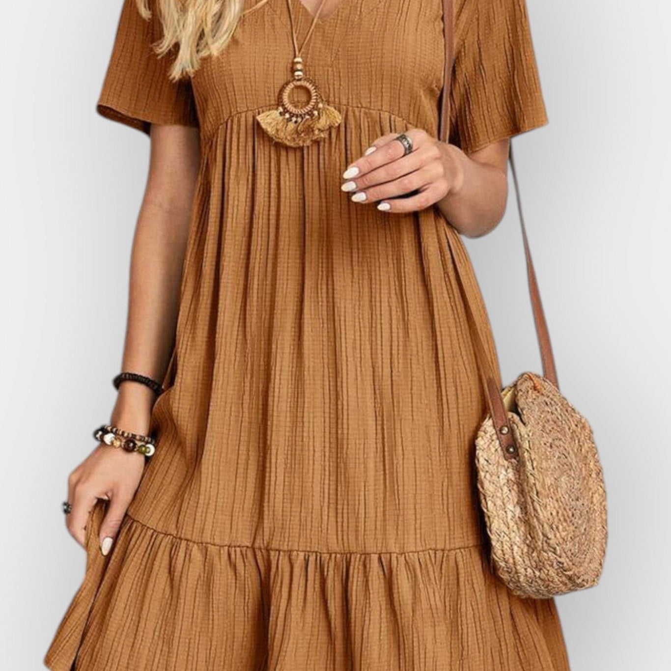 Elodie | Haljina s V izrezom