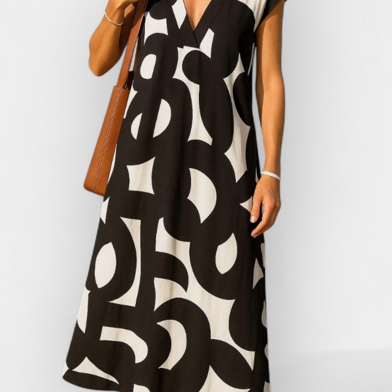 Sienna | Lagane V-izrez haljine