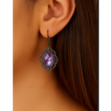 Naušnice Yara Ametist