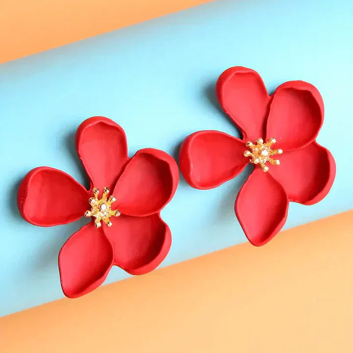 Naušnice od zlatnog cveta